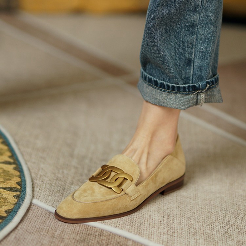 Suede Leer Vrouwen Instappers  - Casual Sandal Leather recensie en prijs