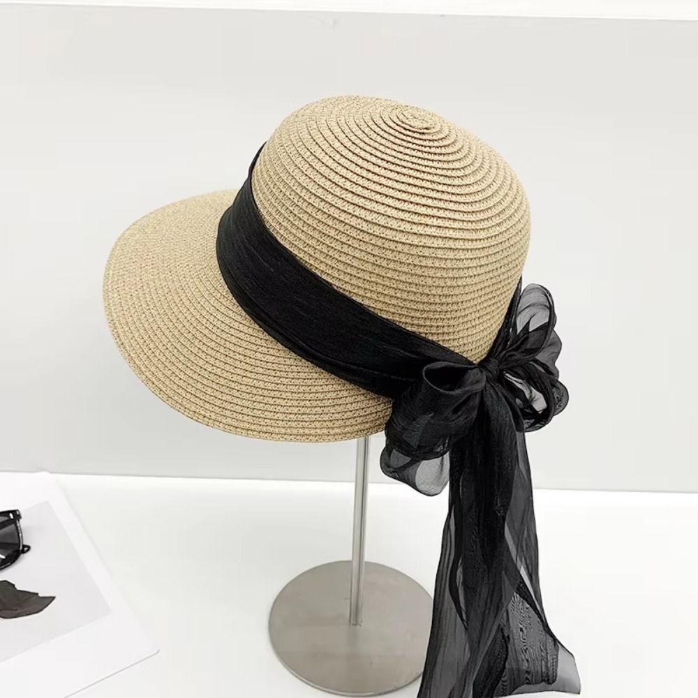 Handgemaakte, opvouwbare stran - Bucket Hat Straw recensie en prijs