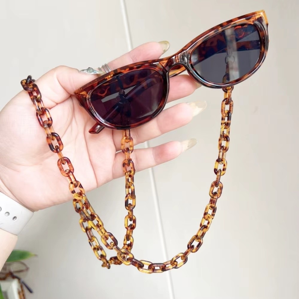 Antislip luipaard acryl brilke - Sunglass Retainer Cord recensie en prijs