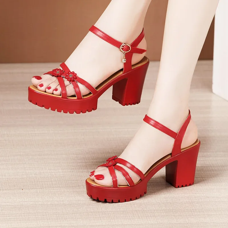 8cm Kleine Maat 32-43 Elegante - Casual Sandal Leather recensie en prijs