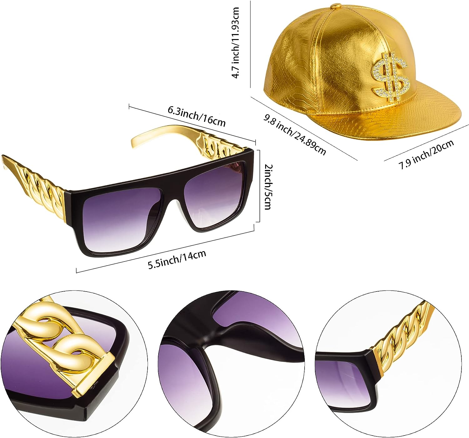 Pesenar 80S 90Ship Hop Kostuum - Sunglass Retainer Cord recensie en prijs